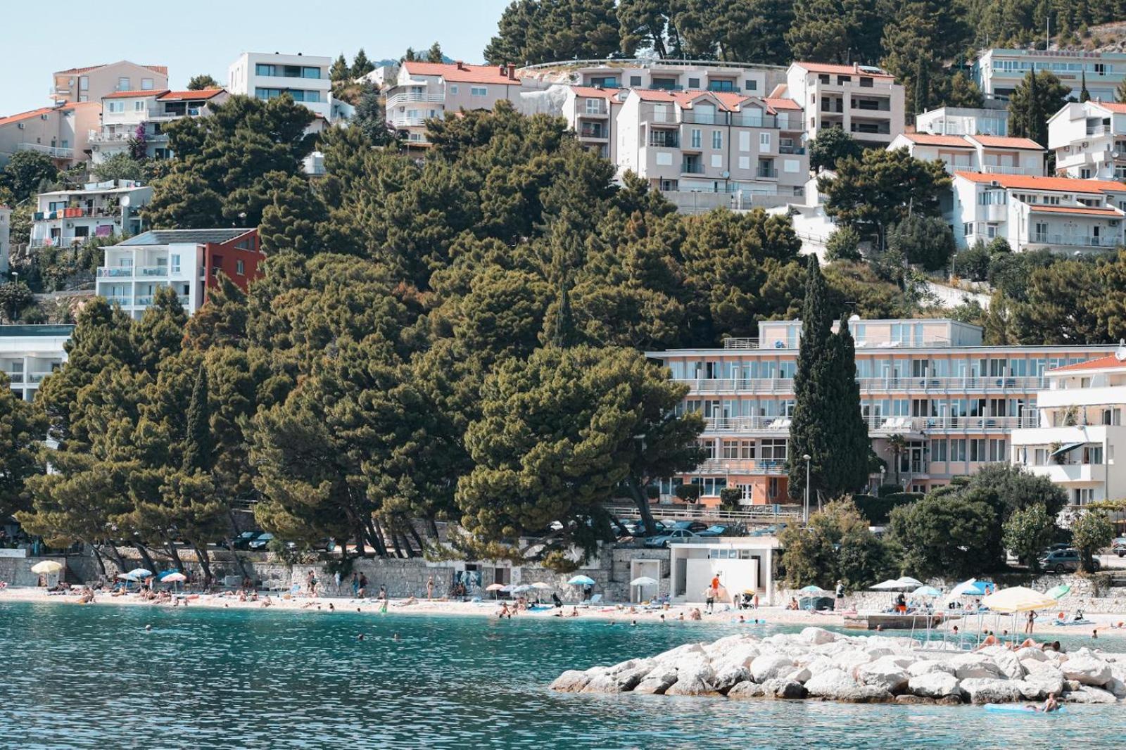 Motel Ljetni Raj Baška Voda Esterno foto